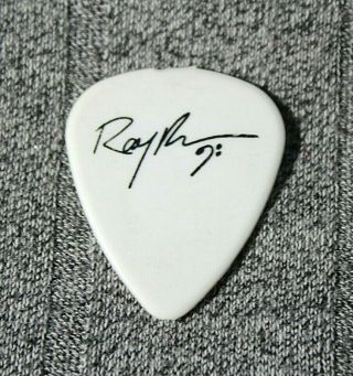 HALFORD // RAY RIENDEAU Concert Tour Guitar Pick / White/Black Judas Priest Rob 2