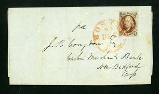 Us Stamp,  Cover Scarce Beauty - 1847? 5c Brown,  See 5 Scan