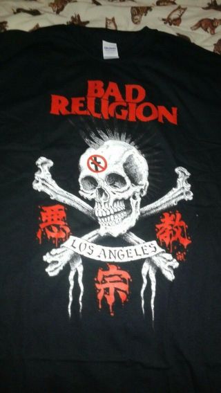 Bad Religion T Shirt,  Los Angeles,  M