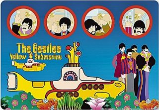 Beatles Yellow Submarine Computer Mouse Mat (ro)