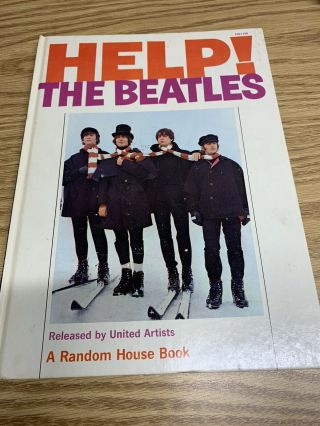 The Beatles Vintage " Help " United Artists Movie Book (1965)