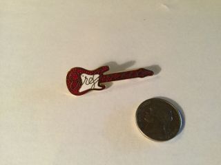 Dire Straits.  Guitar Shaped Promo Metal Pin
