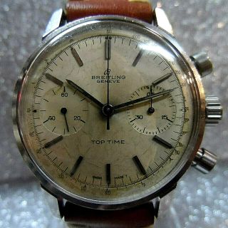 Vintage Breitling Top Time Chronograph Watch Ref.  2002