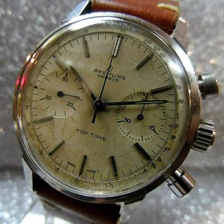 Vintage Breitling Top Time Chronograph Watch Ref.  2002 2