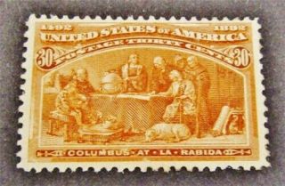 Nystamps Us Stamp 239 Og Nh $750