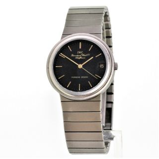 Gents Iwc Porsche Design - Titanium Quartz Watch - 1980 