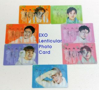 Exo X Nature Republic 10th Anniversary Promotional Official Special Photocard