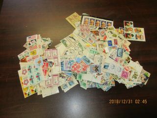 Hinged And Gum Postage Lot,  1 Cent To 50 Cent,  Face Value $203