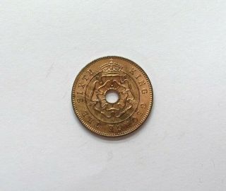 Southern Rhodesia 1951 1/2 Penny Gem Uncirculated Red Km 26