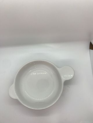 Vintage Corningware White Bowl With Handle P - 240 - B