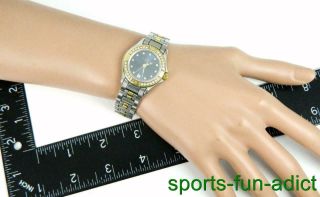 Baume & Mercier Malibu Diamond 18K Gold & Stainless Two Tone Wristwatch MV045047 2