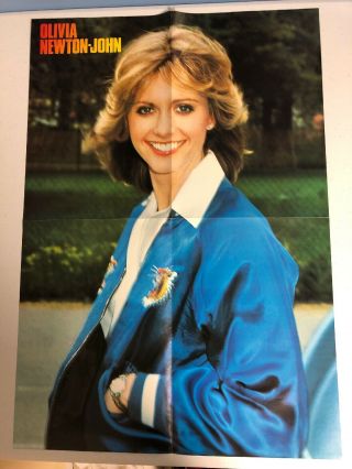 Olivia Newton - John Early Poster Approx 19” By 28”