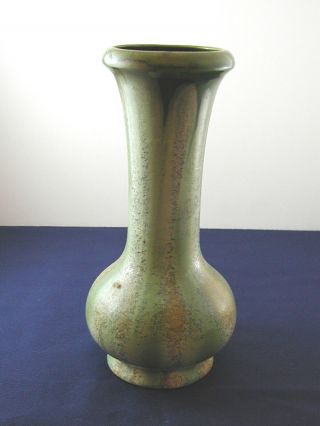 Belgium Art Pottery Drip Glaze Vase