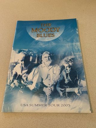 The Moody Blues Usa Fall Tour 2005 Collectible Tour Program