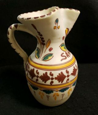 Isacu Toledo Sangria Pitcher Handmade Pottery