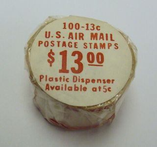 C83,  13c Stamp Winged Letter Coil Roll Of 100 Mnh,  In Usa