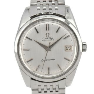 Auth Omega Seamaster Cal.  562 Date Stainless Steel Automatic Men 