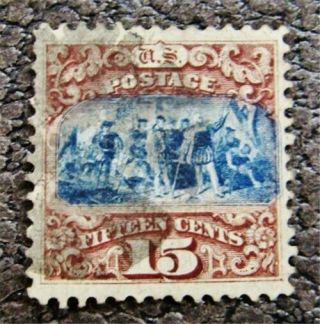Nystamps Us Stamp 118 $750 Xf