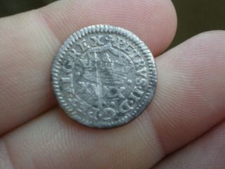 Centauro Antique Coin Silver Portugal 40 Reis Petrus Ii