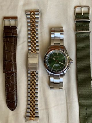 Seiko Alpinist Brown/green (sarb017) With Great