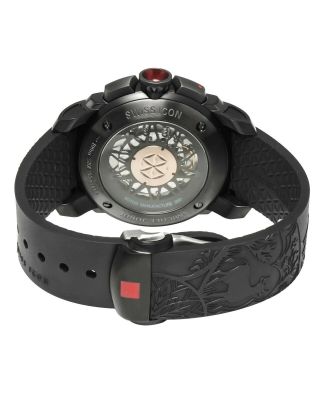 Michel Jordi Mens Titanium Case Black Dial Automatic Watch SIM.  100.  03.  003.  01 3