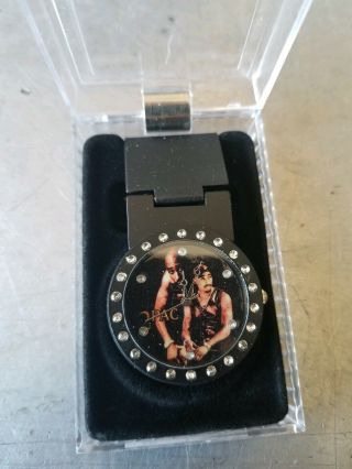 Tupac Shakur 2pac Money Clip & Watch.  4 Styles Available.  Battery Installed.