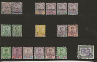 Johore Sel.  Of 1894/1935 Between Sg 28 & Sg 129 Mainly Fine/very Fine