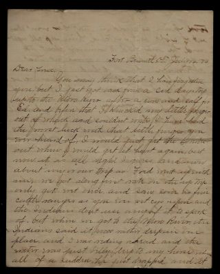 1883 Fort Bennett Dakota Territory - Indian Trader Letter,  Great Content