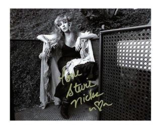 Reprint - Stevie Nicks Fleetwood Mac Hot Autographed Signed 8 X 10 Photo Poster