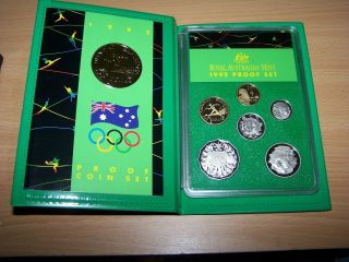 1992 Barcelona Olympic Proof Coin Set Royal Australian