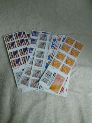20 Booklets Usps Flag,  Peace,  Forever Stamps - 400 Stamps