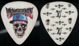 Avenged Sevenfold - Tour Guitar Pick - Rare - Zacky Vengeance Initials & Skulls
