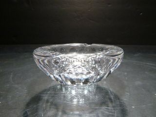 Vintage Waterford Crystal Colleen (1953 -) Ash Tray 3 1/2 " Made In Ireland
