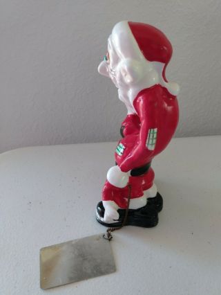 Vintage Kreiss Psycho Christmas Figurine Santa Helper Sad Sack Patches/With Tag 3