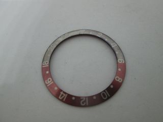 Rare Faded Rolex Insert For Model 1675/16750 (red Back)