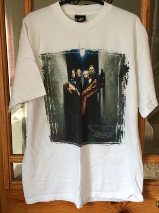 Vintage Aerosmith Nine Lives Us Tour T Shirt 1997 Xl Svengali Steven Tyler Bnwot