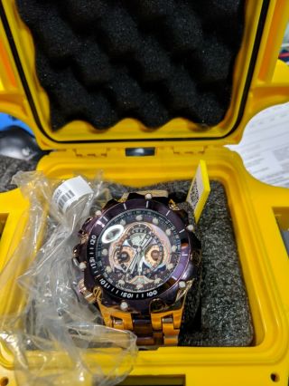 Invicta Reserve 52mm Venom Hybrid Swiss Quartz Chronograph Master Calendar Watch