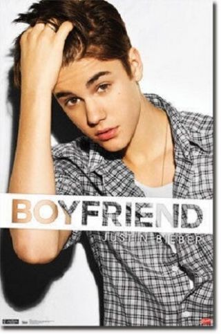 2013 Justin Bieber Boyfriend Poster 22x34 Fast