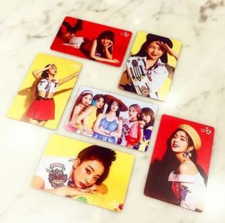 Red Velvet Smtown Giftshop Official Goods Summer Magic Cashbee Photocard Card