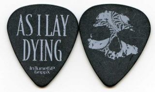 As I Lay Dying 2010 Rise Tour Guitar Pick Nick Hippa Custom Concert Stage Pick