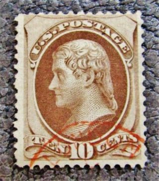 Nystamps Us Stamp 139 $950 Grill Red Cancel