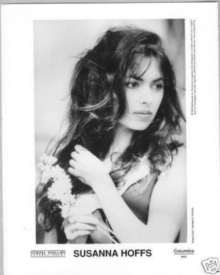 Susanna Hoffs From Bangles 1990 B/w Publicity Photo