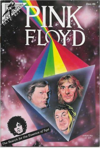 Pink Floyd Comic Rock Comics 1 Search For Syd 