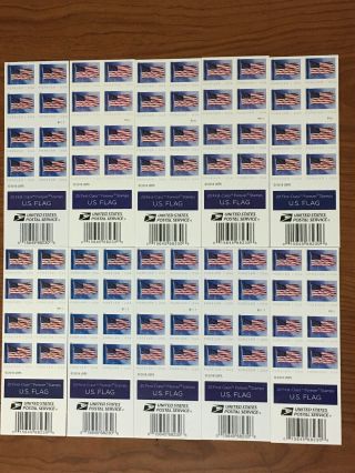 Usps Forever Resell Able 10 Books Of 20 = 200 Stamp Fv $110 Not Counterfeits