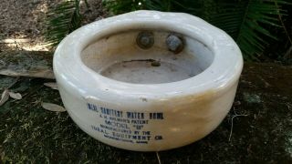 Ideal Sanitary Red Wing water bowl in.  Minn. 2