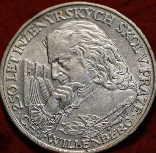 1957 Czechoslovakia 10 Korun Silver Foreign Coin