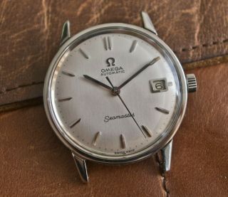1967 Vintage Omega Seamaster Automatic Watch S.  Steel Ref.  166.  002 Cal 565