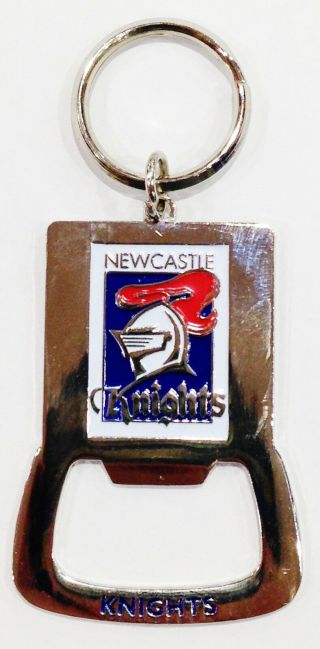 Newcastle Knights Nrl Bottle Opener Metal Key Ring Chain Keyring