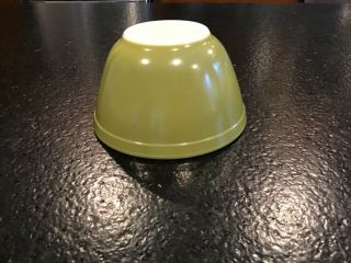 Pyrex Olive Green 1 1/2 Pint Bowl