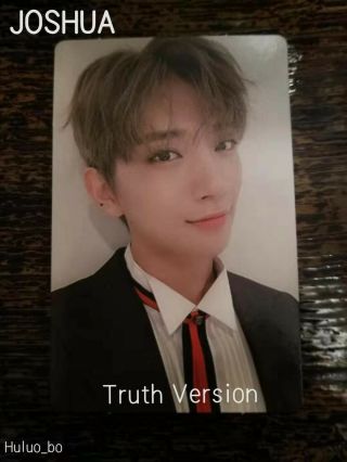 Seventeen Joshua An Ode Official Photocard / Truth Version